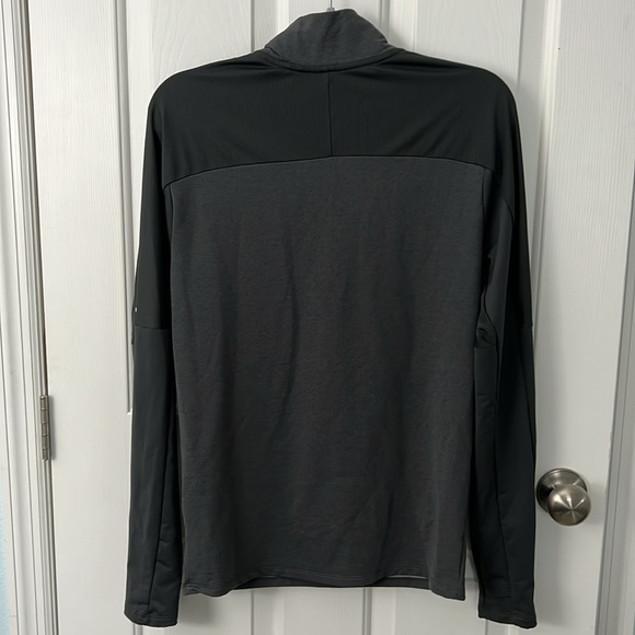 Nike Running Gray Long Sleeve Quarter Zip - Picture 4 of 4
